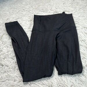 Lululemon Align Pant II 25" Stride Emboss Black